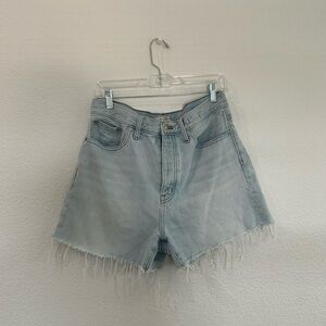 Madewell Light Blue Jean Shorts